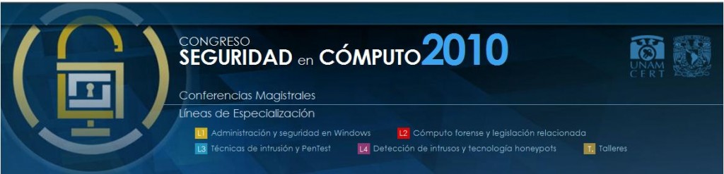 congreso-seguridad-en-computo-UNAM-2010